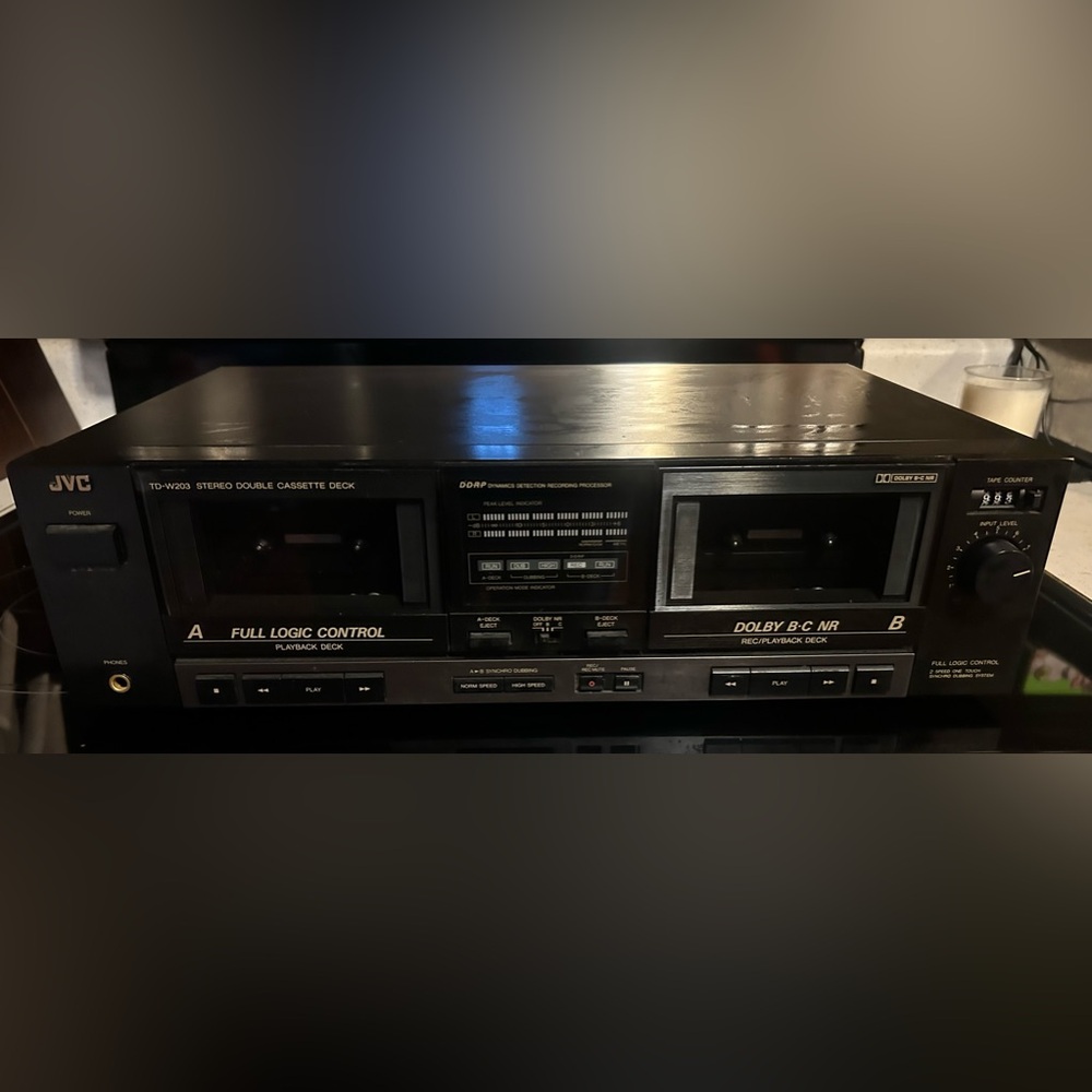 JVC TD-W203 Dual Cassette Deck